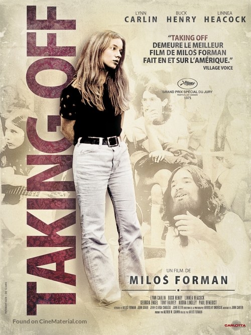 Taking Off - French Re-release movie poster