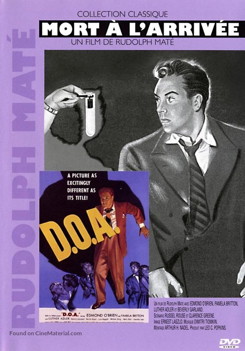 D.O.A. - French DVD movie cover
