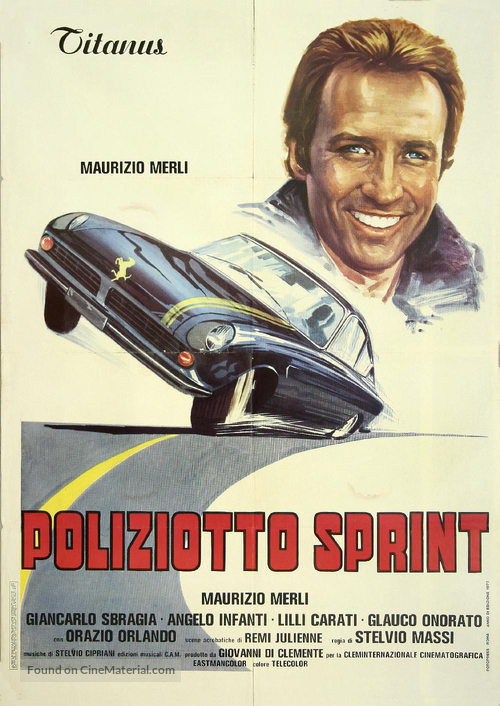 Poliziotto sprint - Italian Movie Poster