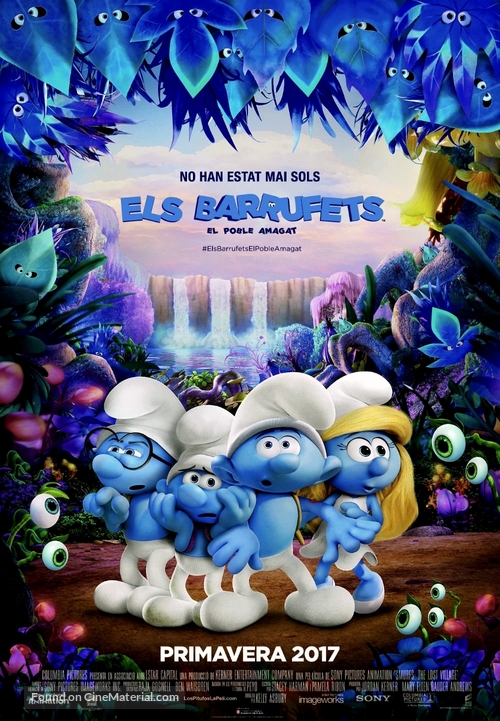 Smurfs: The Lost Village - Andorran Movie Poster
