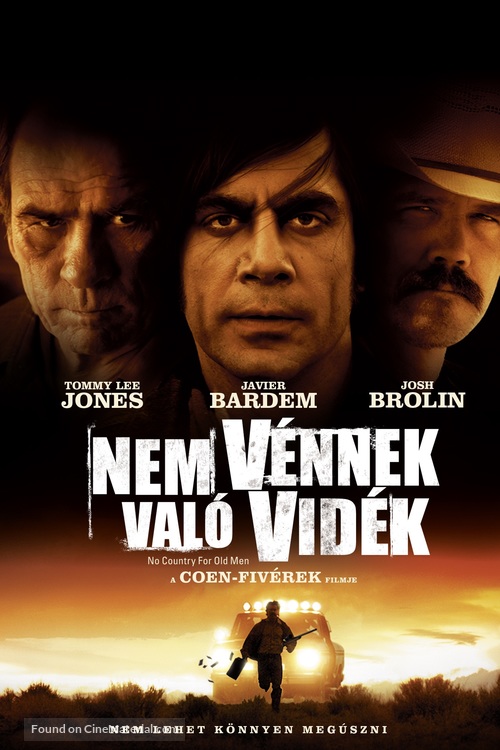 No Country for Old Men - Hungarian Movie Cover