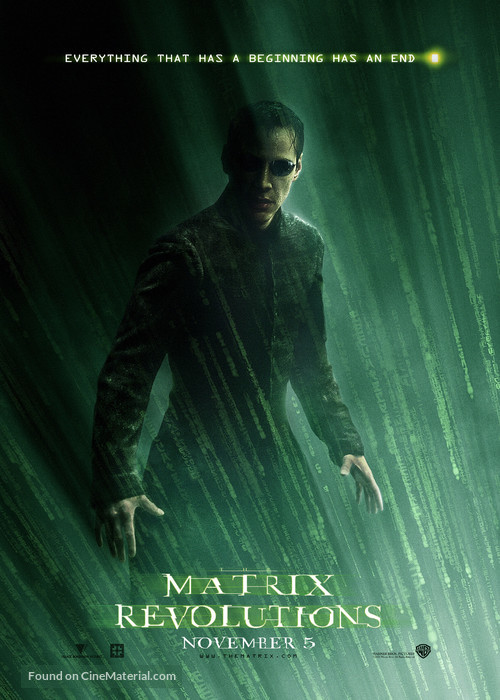 The Matrix Revolutions - Movie Poster