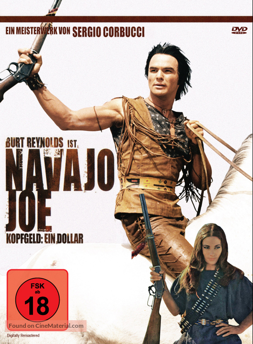 Navajo Joe - German DVD movie cover