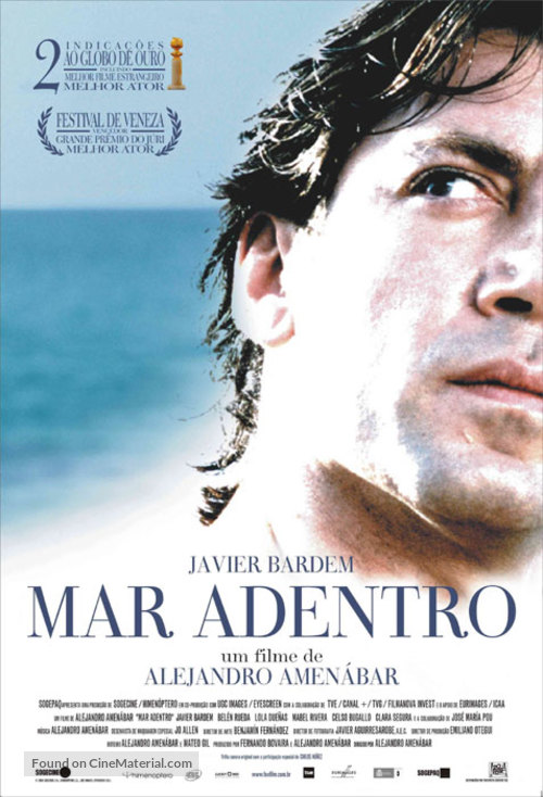 Mar adentro - Brazilian Movie Poster