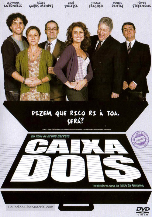 Caixa Dois - Brazilian DVD movie cover