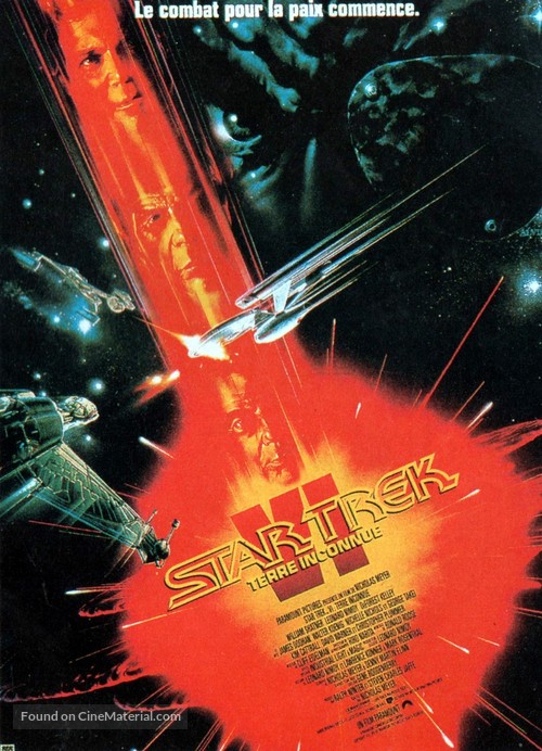 Star Trek: The Undiscovered Country - French Movie Poster