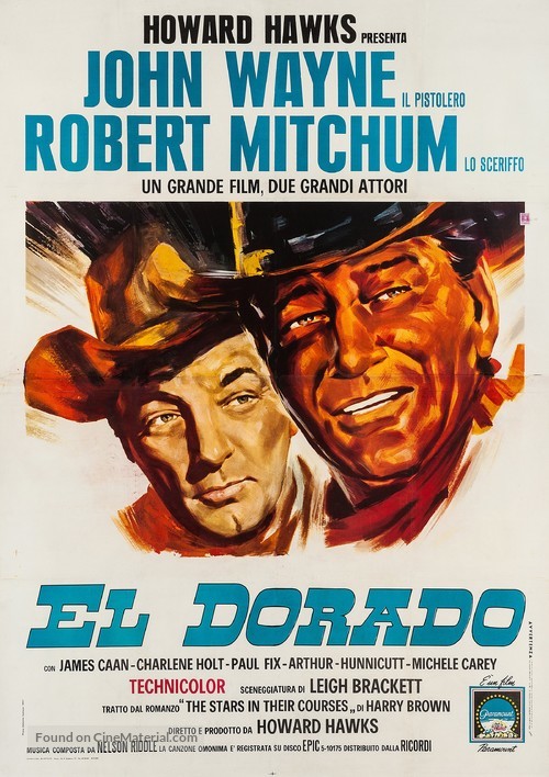 El Dorado - Italian Movie Poster