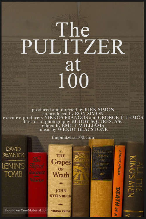 The Pulitzer at 100 - Movie Poster