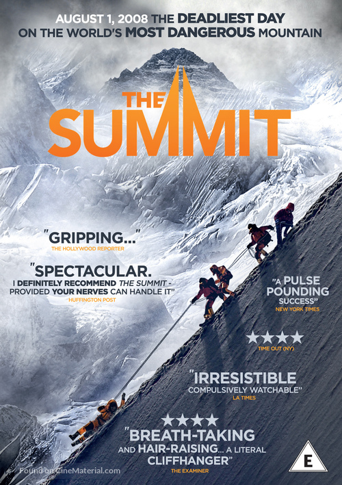 The Summit - British DVD movie cover