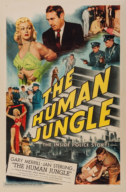 The Human Jungle - Movie Poster