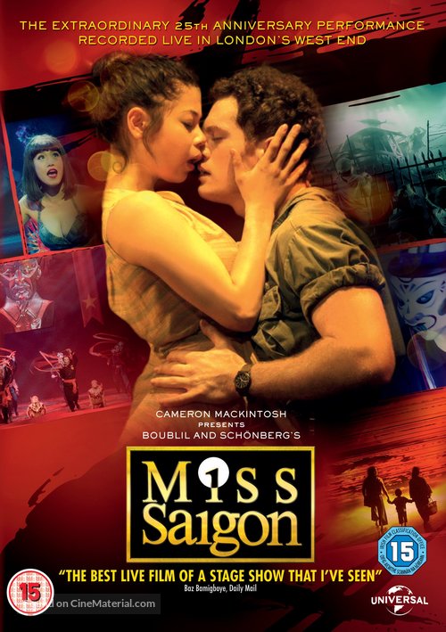 Miss Saigon: 25th Anniversary - British DVD movie cover