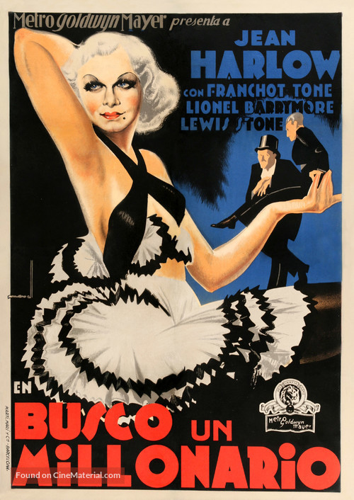 The Girl from Missouri - Spanish Movie Poster