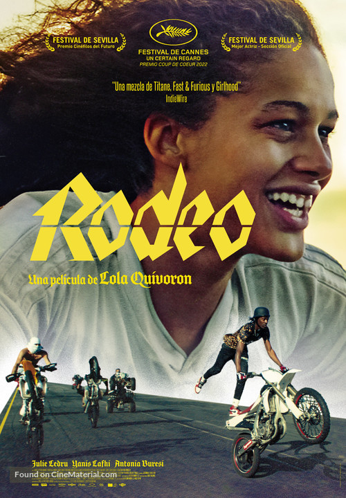 Rod&eacute;o - Spanish Movie Poster