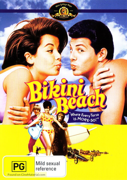 Bikini Beach - Australian DVD movie cover