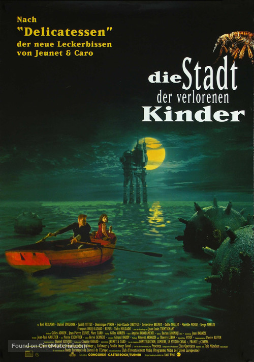 La cit&eacute; des enfants perdus - German Movie Poster