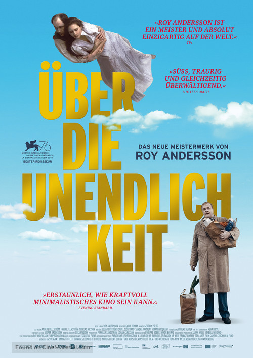 Om det o&auml;ndliga - German Movie Poster