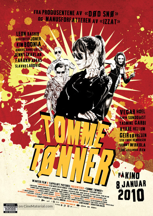 Tomme T&oslash;nner - Norwegian Movie Poster