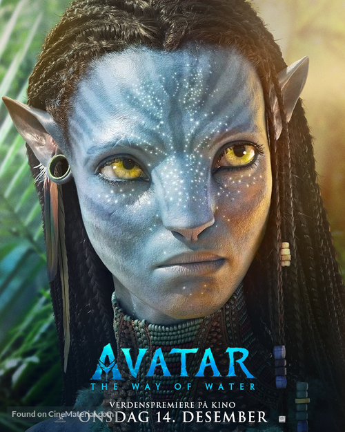 Avatar: The Way of Water - Norwegian Movie Poster