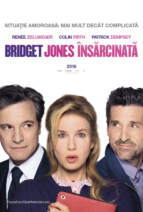 Bridget Jones&#039;s Baby - Romanian Movie Poster