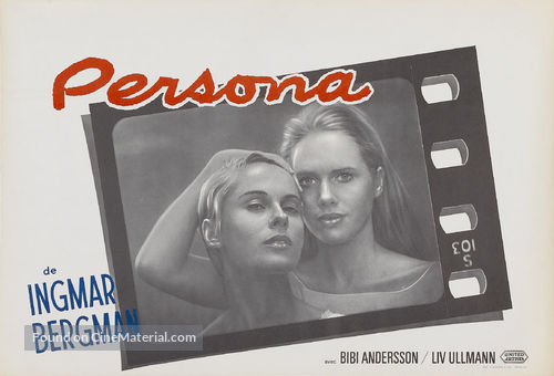 Persona - Belgian Movie Poster