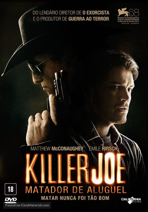 Killer Joe - Brazilian DVD movie cover