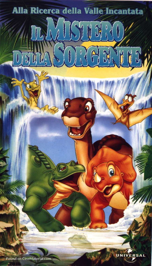 The Land Before Time 3 - Italian VHS movie cover