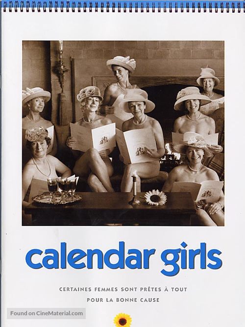 Calendar Girls - French DVD movie cover