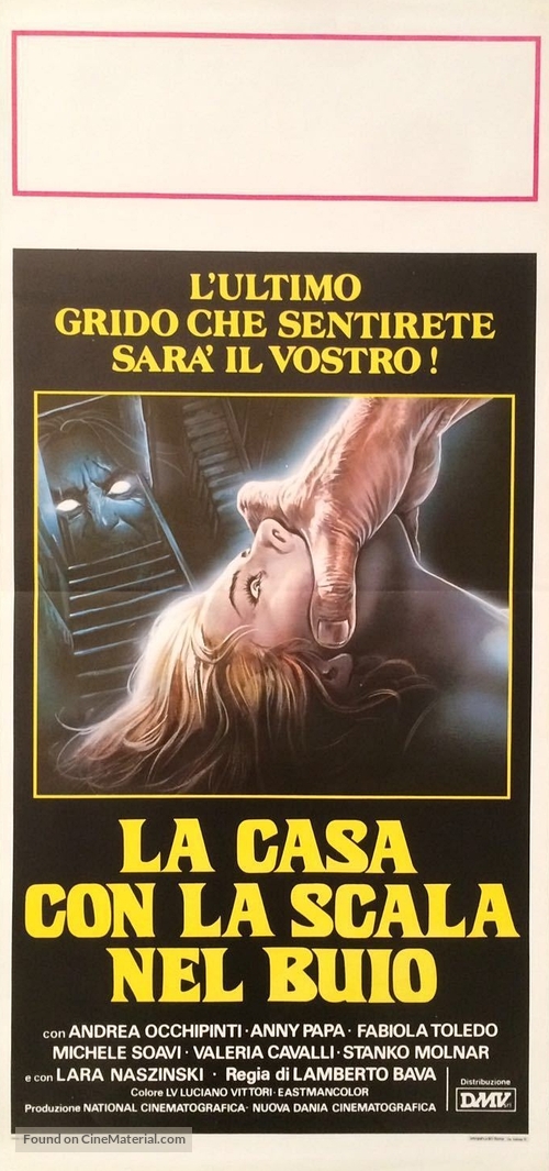 La casa con la scala nel buio - Italian Movie Poster