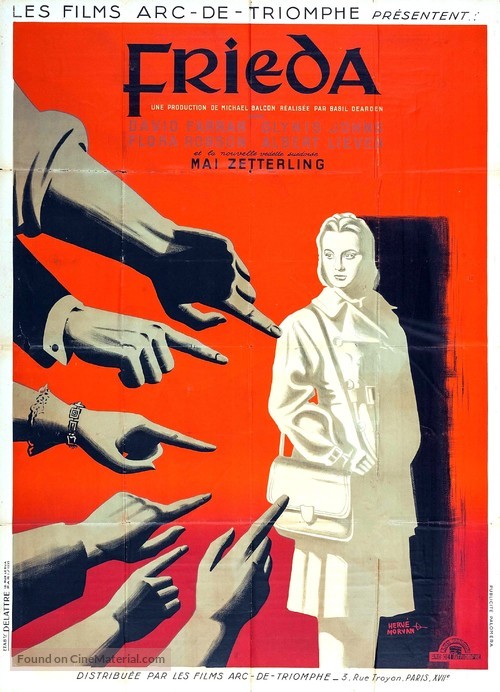 Frieda - French Movie Poster