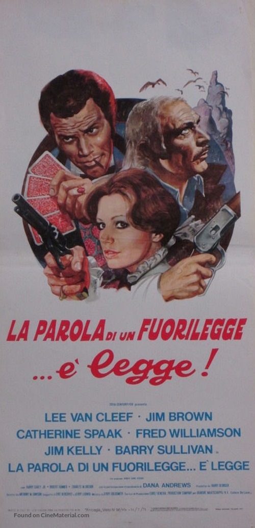Take a Hard Ride - Italian Movie Poster