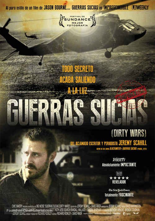 Dirty Wars - Spanish Movie Poster