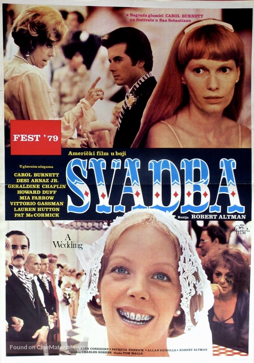 A Wedding - Croatian Movie Poster