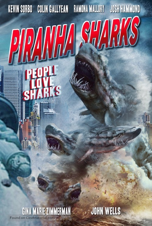Piranha Sharks - Movie Cover