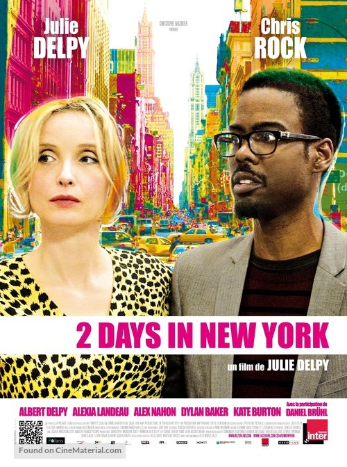 2 Days in New York - French Movie Poster