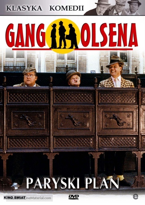 Olsen-banden over alle bjerge - Polish DVD movie cover