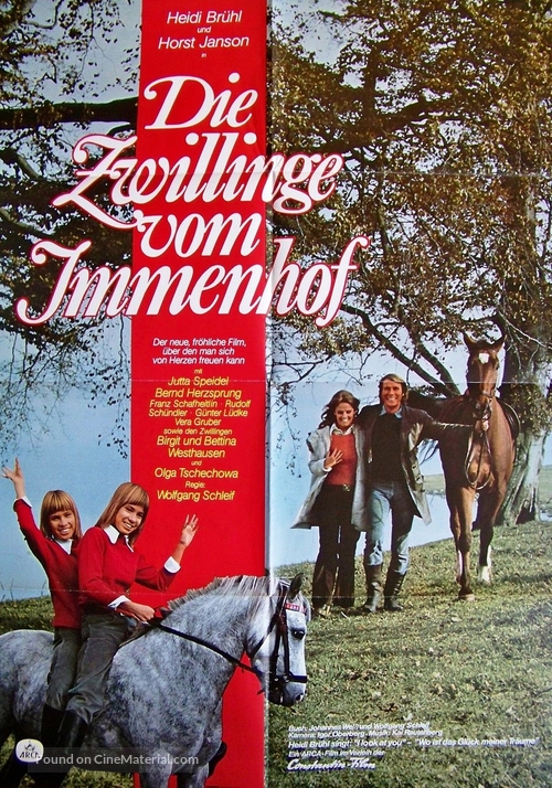 Die Zwillinge vom Immenhof - German Movie Poster