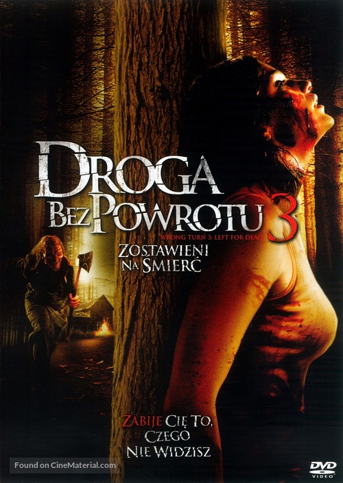 Wrong Turn 3 - Polish DVD movie cover