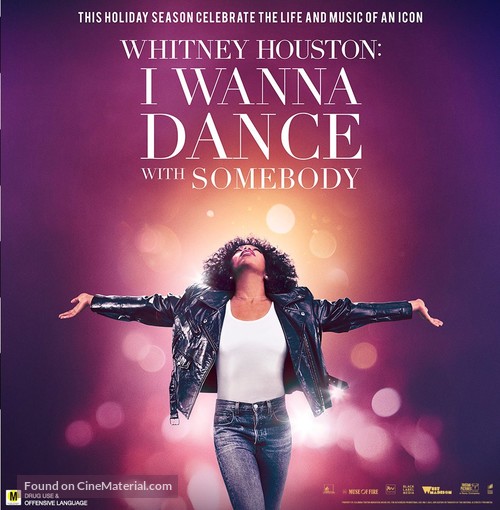 I Wanna Dance with Somebody - New Zealand Movie Poster