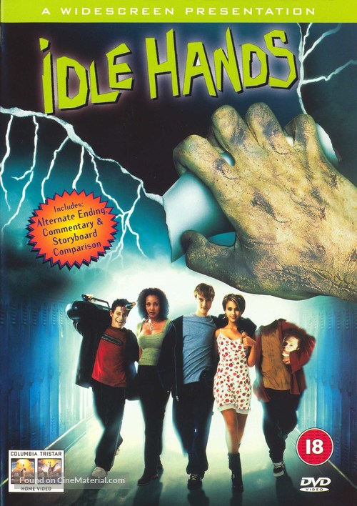Idle Hands - British Movie Cover