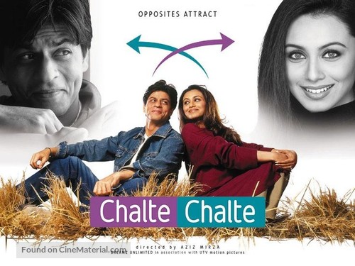 Chalte Chalte - Indian Movie Poster