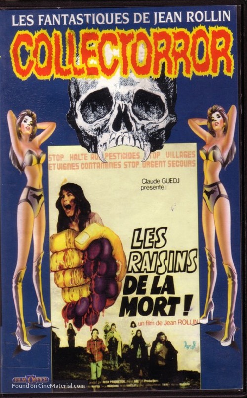 Les raisins de la mort - French VHS movie cover