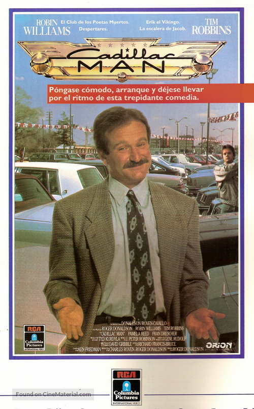 Cadillac Man - Spanish VHS movie cover