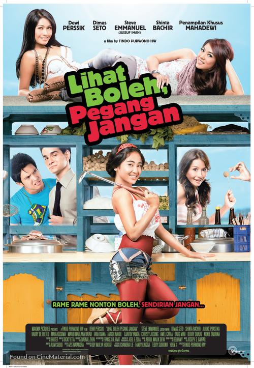 Lihat boleh, pegang jangan - Indonesian Movie Poster