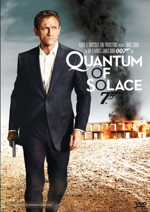 Quantum of Solace - Czech Movie Cover