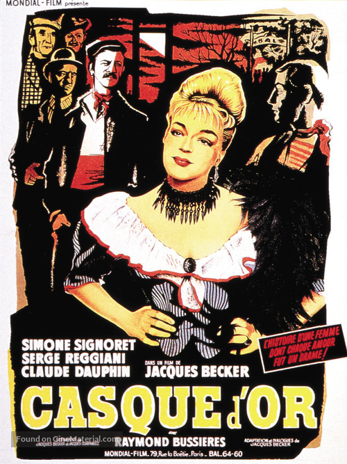 Casque d&#039;or - French Movie Poster