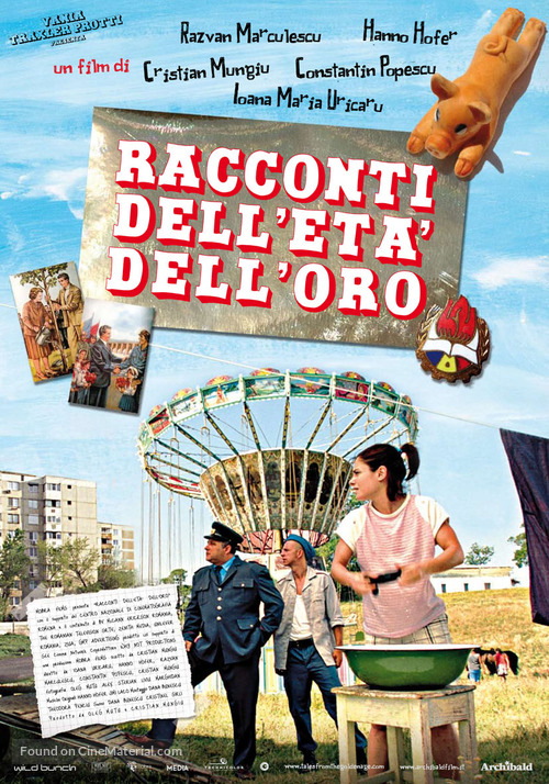 Amintiri din epoca de aur - Italian Movie Poster