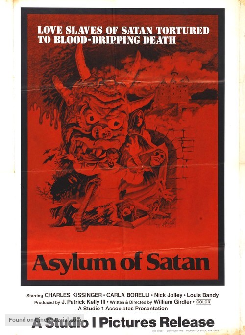 Asylum of Satan - Movie Poster