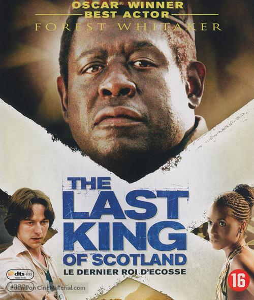 The Last King of Scotland - Belgian Blu-Ray movie cover