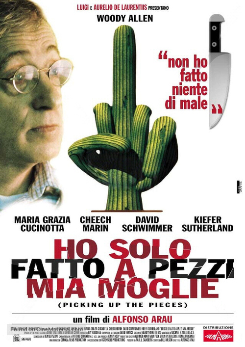Picking Up the Pieces - Italian Theatrical movie poster