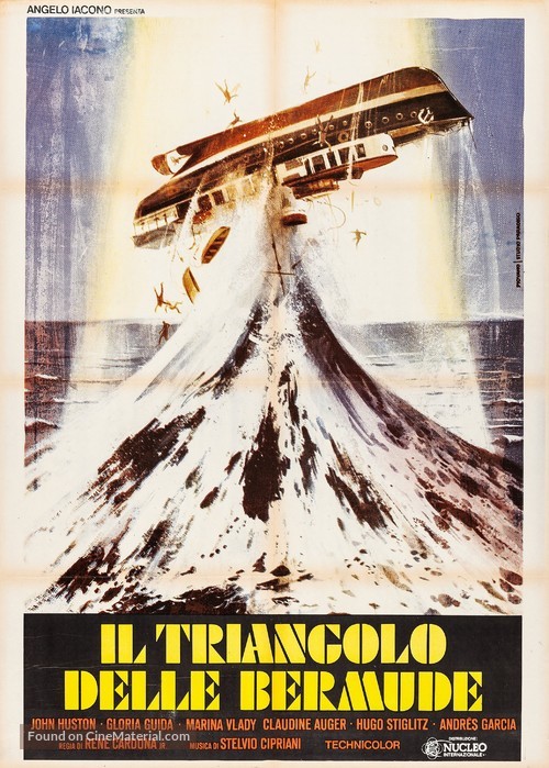 The Bermuda Triangle - Italian Movie Poster